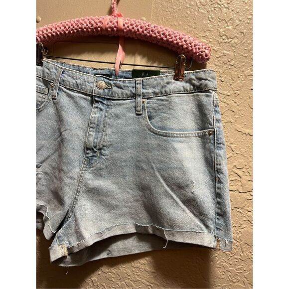 Wild Fable High-Rise Rolled Cuff Jean Shorts Woman’s Size 17 NEW - Picture 2 of 8